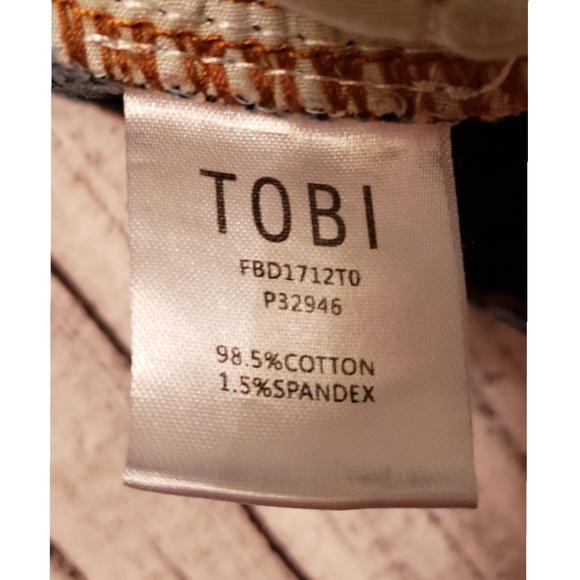 TOBI Women's Size 24 Blue Jeans - Picture 9 of 9